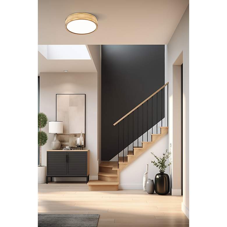 Image 2 Stari by Z-Lite Modern Gold 12.75 inch 1 Light Flush Mount more views
