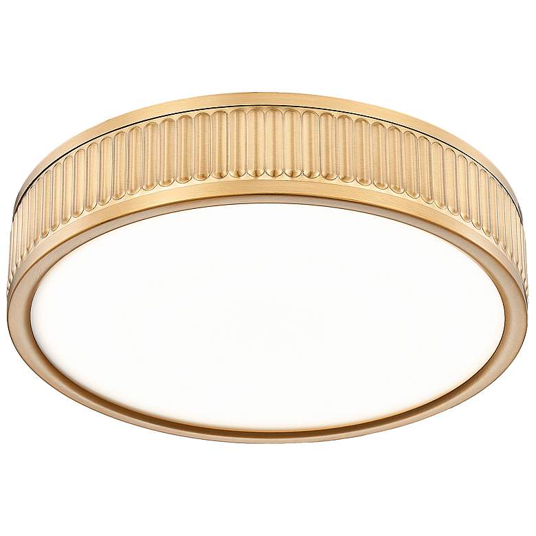 Image 5 Stari by Z-Lite Modern Gold 12.75 inch 1 Light Flush Mount more views