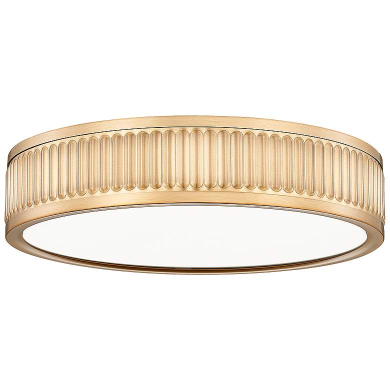 Image 7 Stari by Z-Lite Modern Gold 12.75 inch 1 Light Flush Mount more views