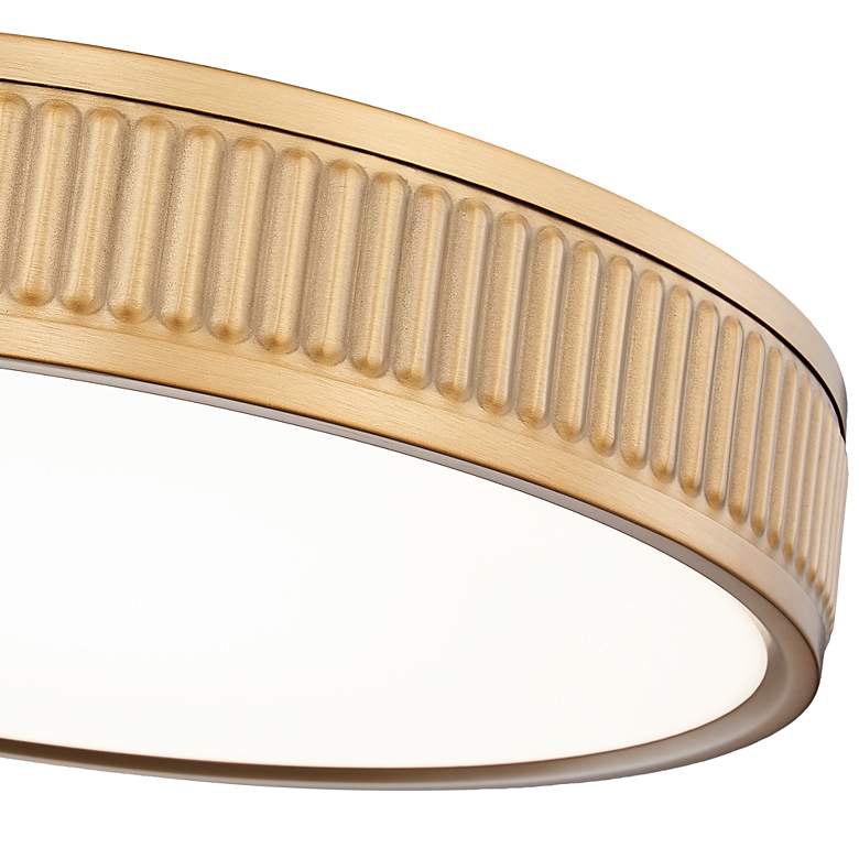 Image 7 Stari by Z-Lite Modern Gold 16.75 inch 1 Light Flush Mount more views