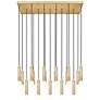 5_Stari by Z-Lite Modern Gold 17 Light Linear Chandelier more views