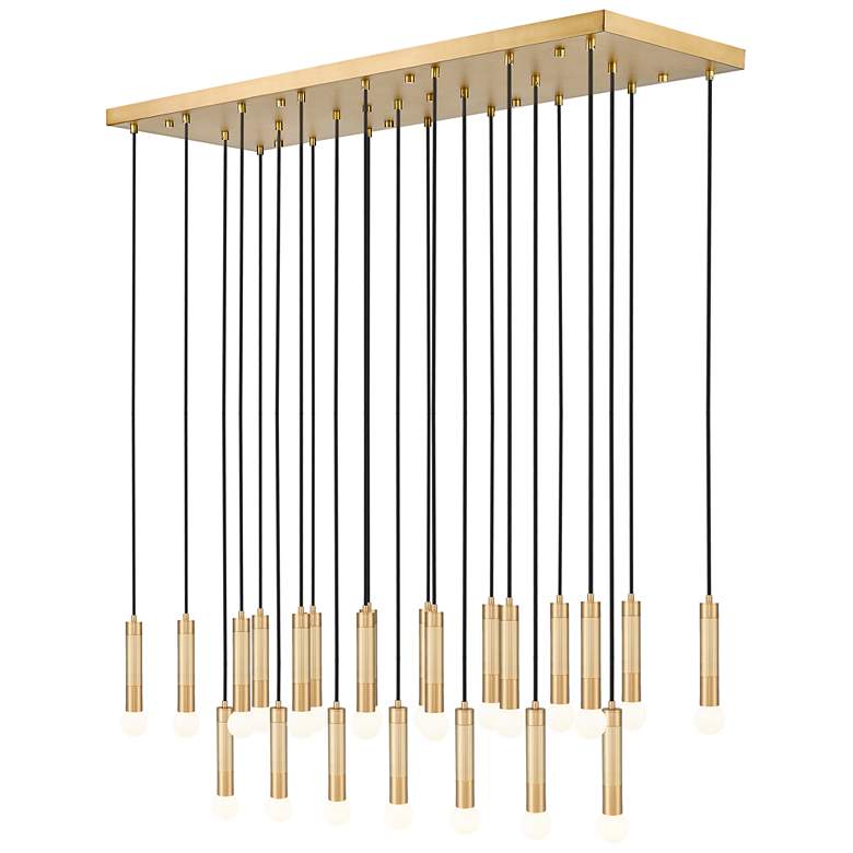 Image 1 Stari by Z-Lite Modern Gold 23 Light Linear Chandelier
