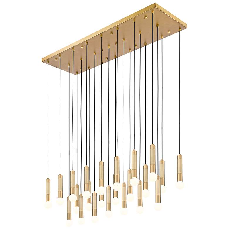 Image 4 Stari by Z-Lite Modern Gold 23 Light Linear Chandelier more views