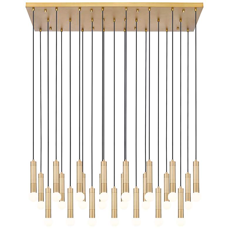 Image 5 Stari by Z-Lite Modern Gold 23 Light Linear Chandelier more views