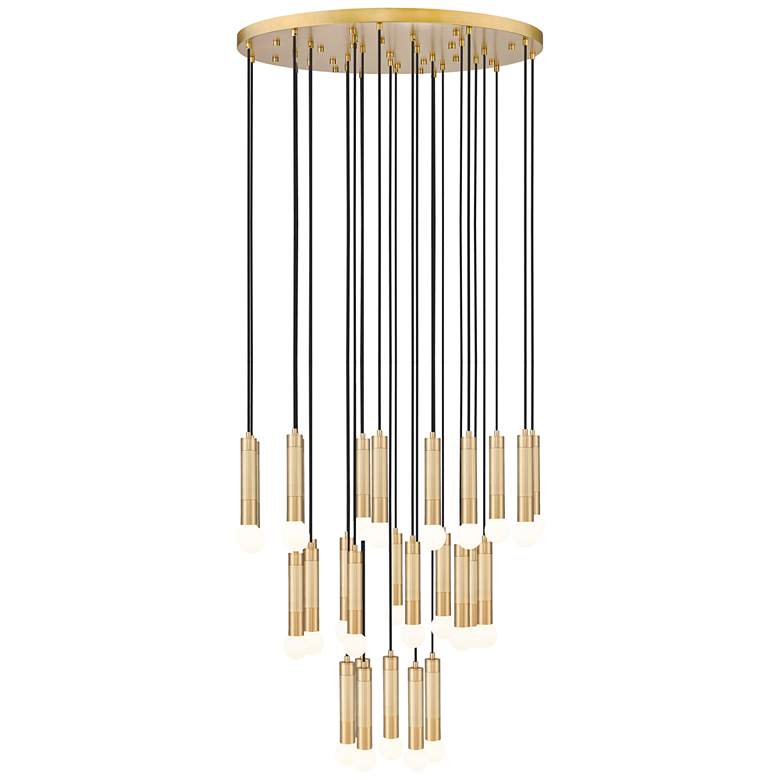Image 1 Stari by Z-Lite Modern Gold 27 Light Chandelier