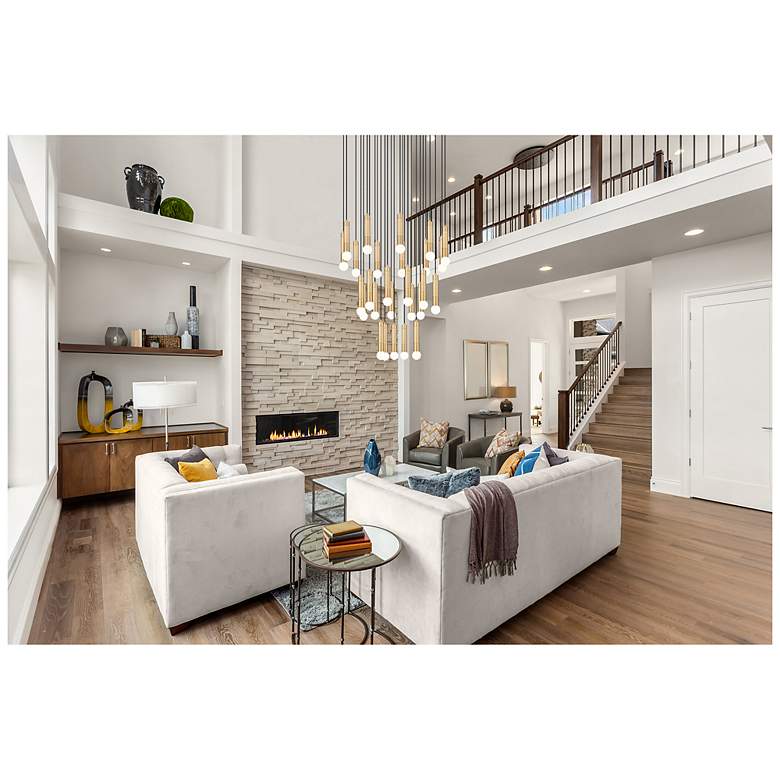 Image 2 Stari by Z-Lite Modern Gold 27 Light Chandelier more views