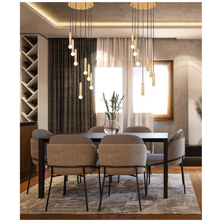 Image 3 Stari by Z-Lite Modern Gold 5 Light Chandelier more views
