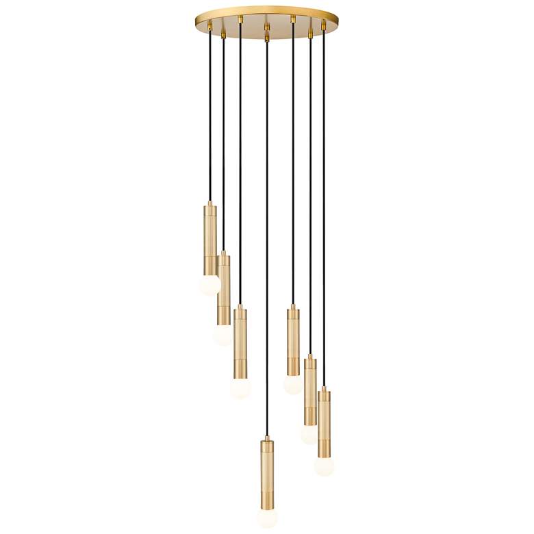 Image 1 Stari by Z-Lite Modern Gold 7 Light Chandelier