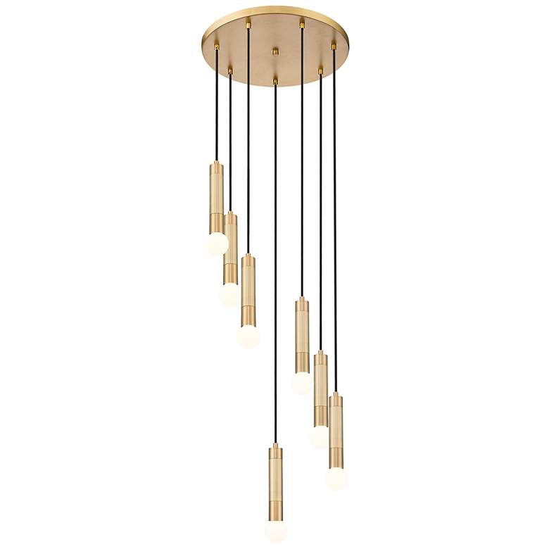 Image 4 Stari by Z-Lite Modern Gold 7 Light Chandelier more views
