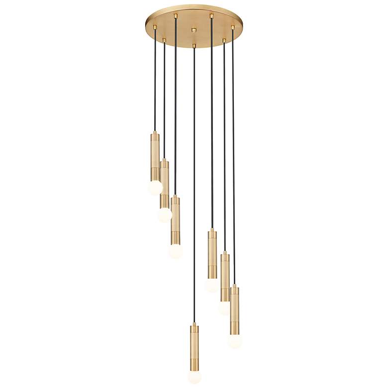 Image 5 Stari by Z-Lite Modern Gold 7 Light Chandelier more views