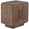 Stark 25" Wide Mid-Century Warm Espresso Mahogany Nightstand