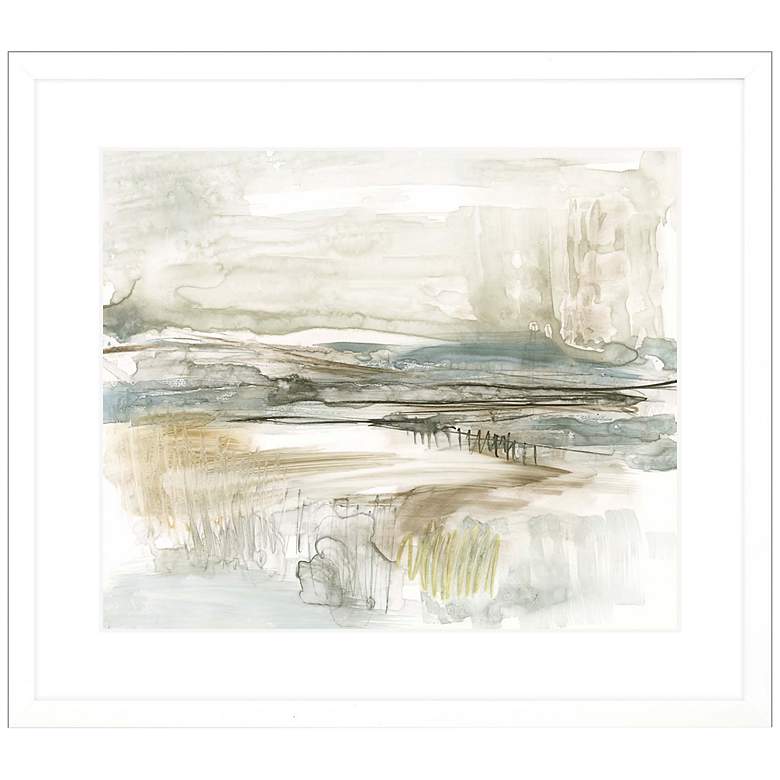 Image 1 Stark Landscape II 33 inchW Rectangular Giclee Framed Wall Art