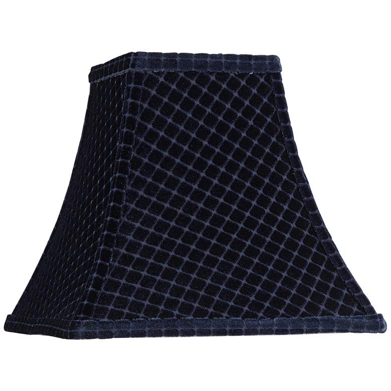 Image 1 Starke Blue Square Bell Lamp Shade 5x10x9.5 (Spider)