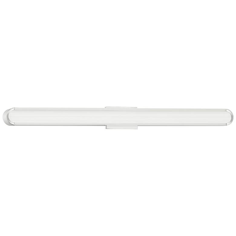 Image 1 Starkey 32 1/2 inch Wide Polished Nickel LED Bath Light