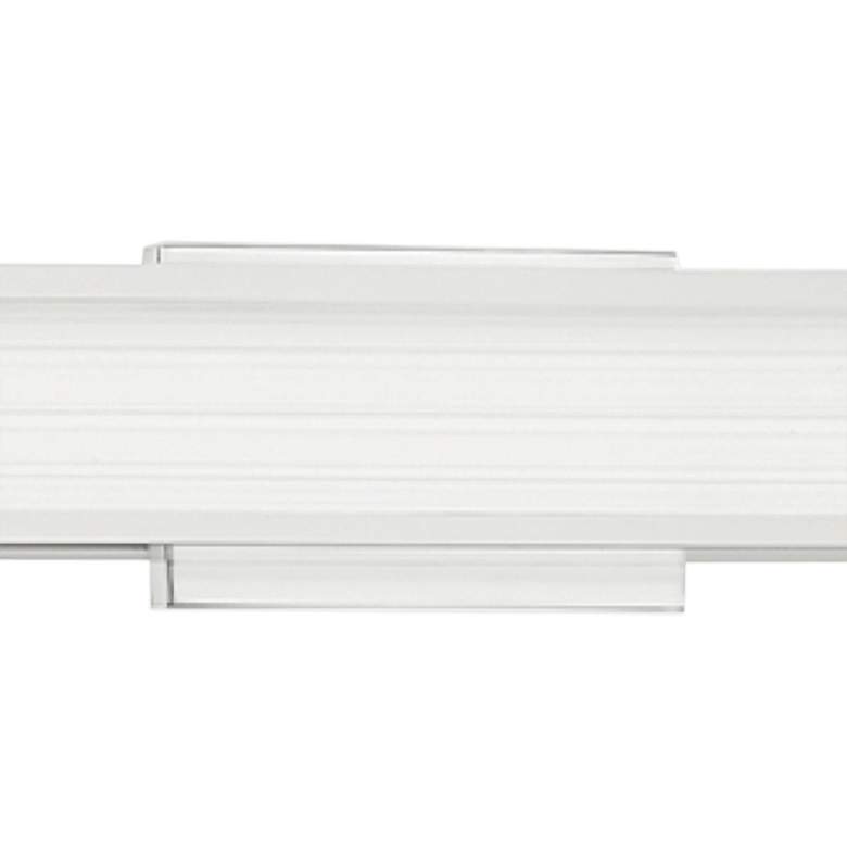 Image 3 Starkey 32 1/2 inch Wide Polished Nickel LED Bath Light more views