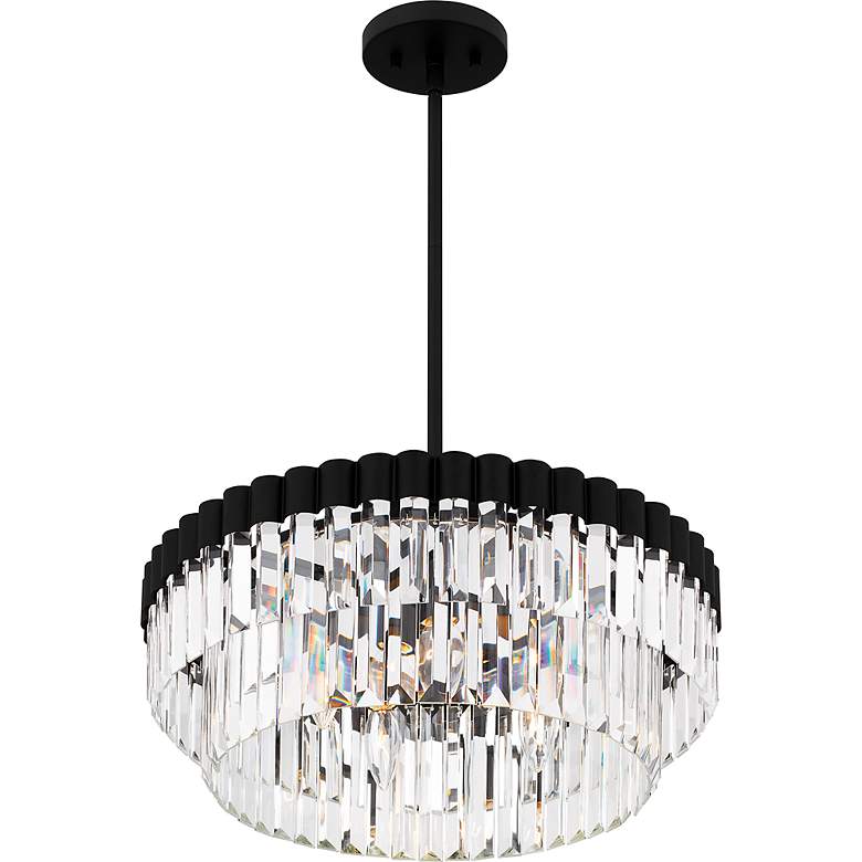 Image 5 Starlight 4-Light Matte Black Pendant Light more views