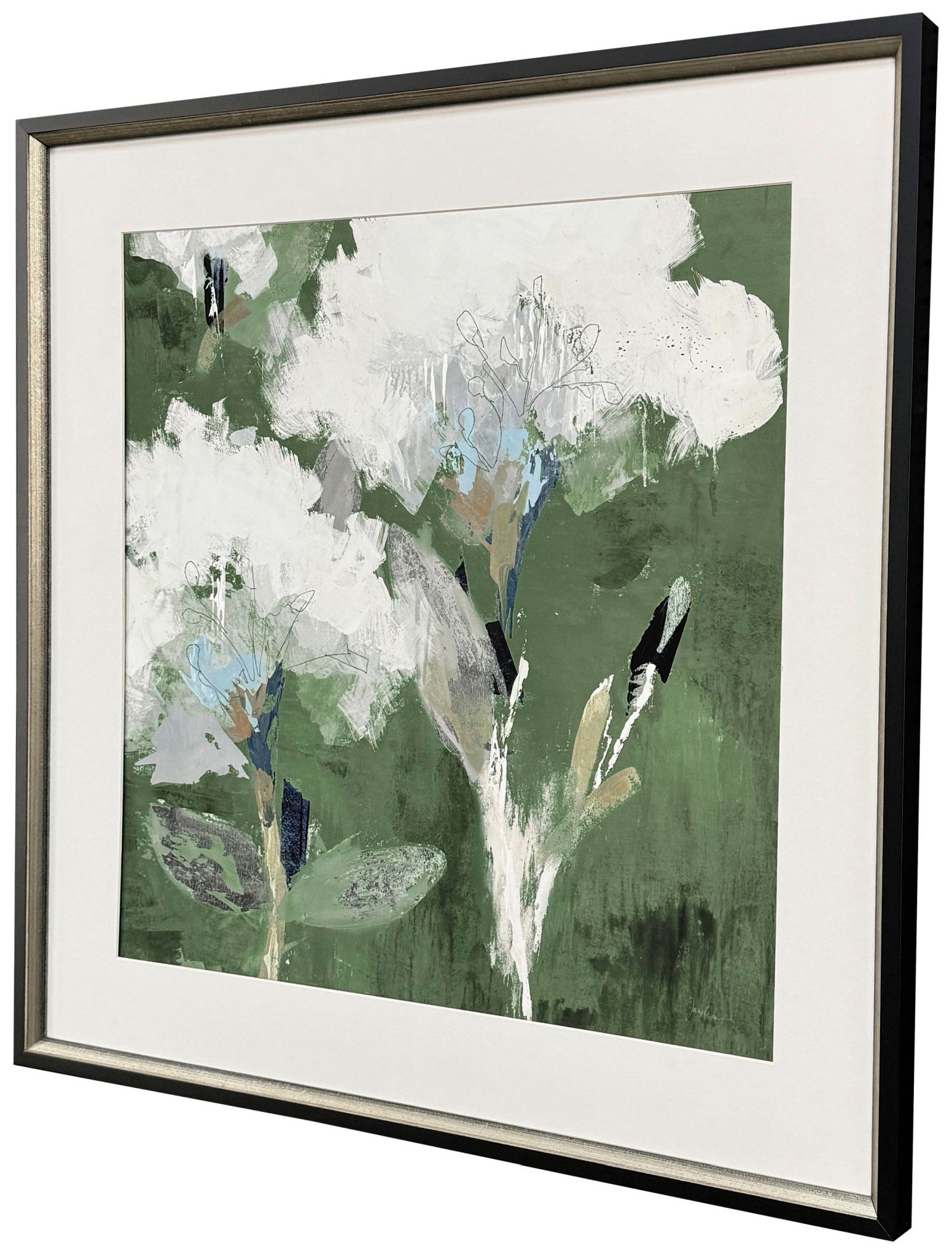 Image 3 Starlight II 31" Square Square Framed Giclee Wall Art more views