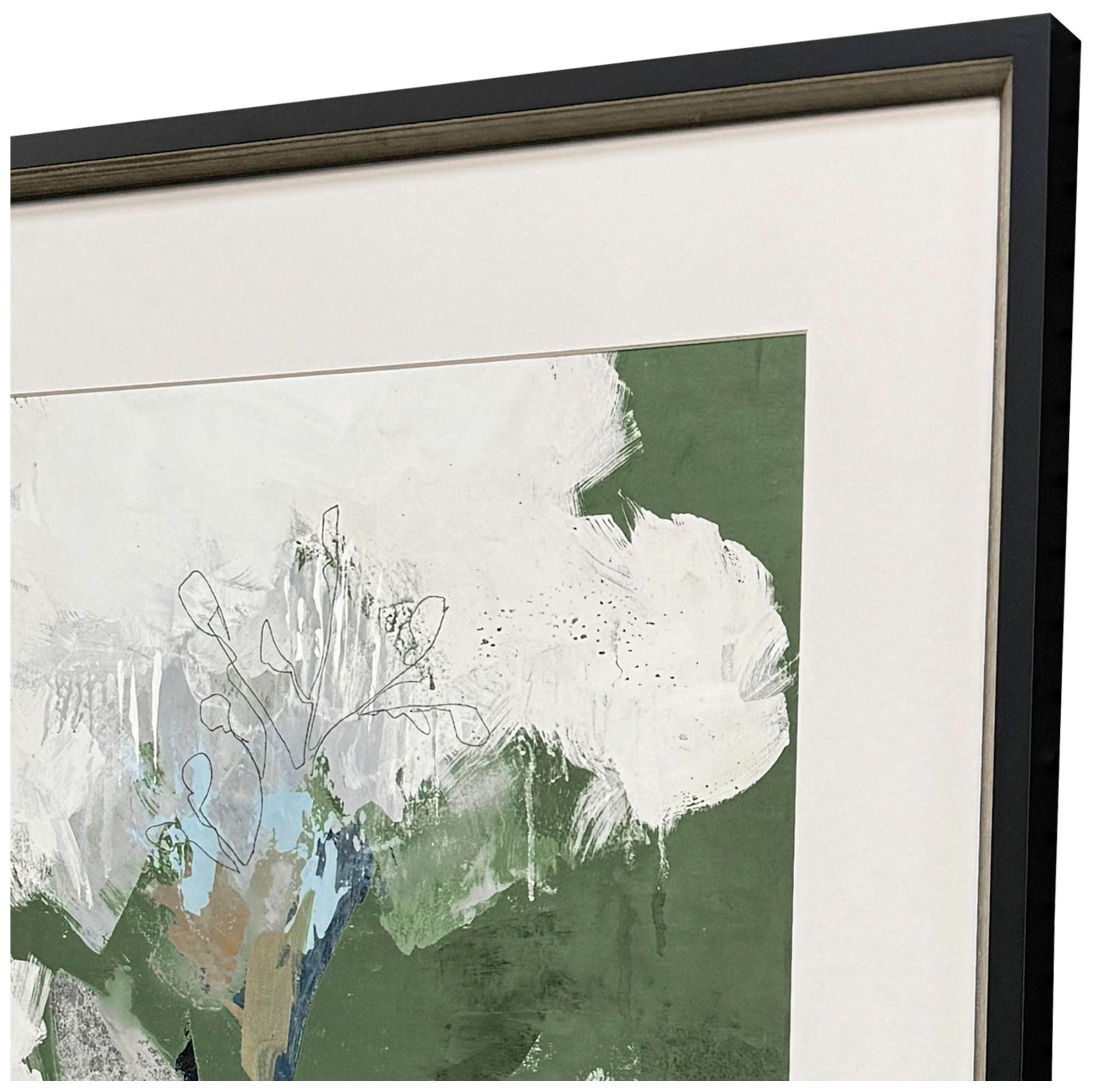 Image 4 Starlight II 31" Square Square Framed Giclee Wall Art more views