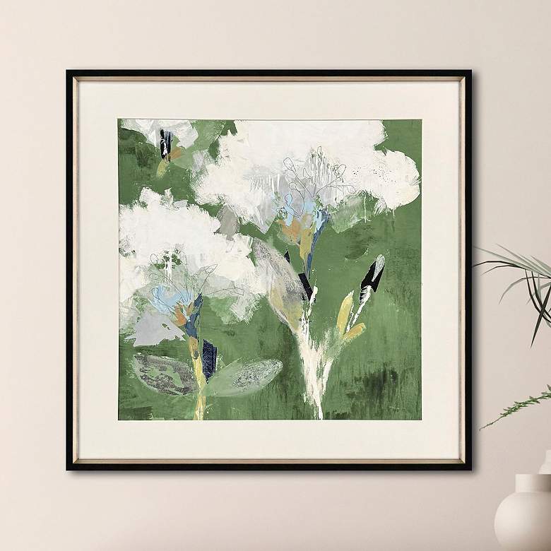 Image 1 Starlight II 31"W x 31"H Transitional Framed Art