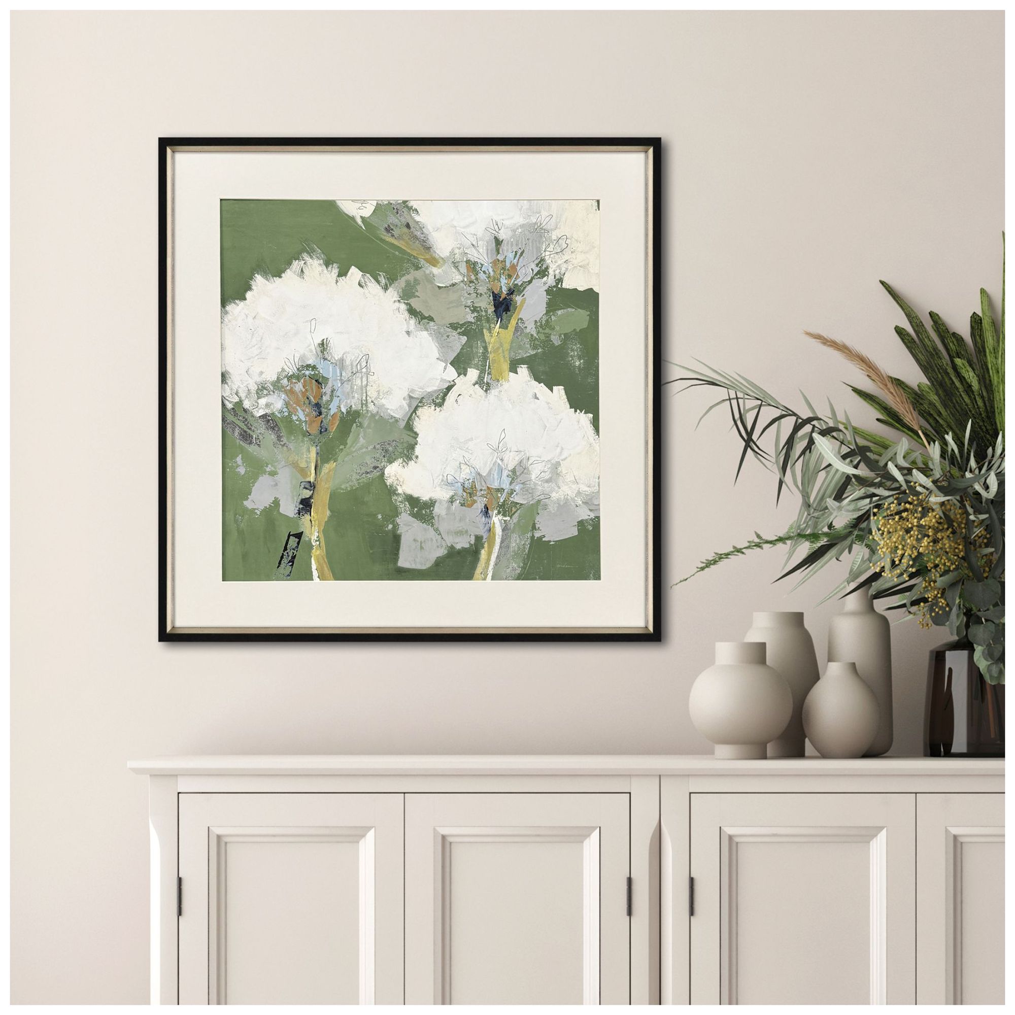 Image 4 Starlight III 31"W x 31"H Transitional Framed Art more views