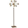 1_Starling Antique Brass LED Sputnik Floor Lamp