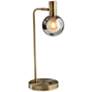 1_Starling Antique Brass Metal L-Shaped LED Desk Lamp