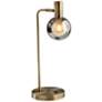 4_Starling Antique Brass Metal L-Shaped LED Desk Lamp more views