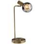 6_Starling Antique Brass Metal L-Shaped LED Desk Lamp more views