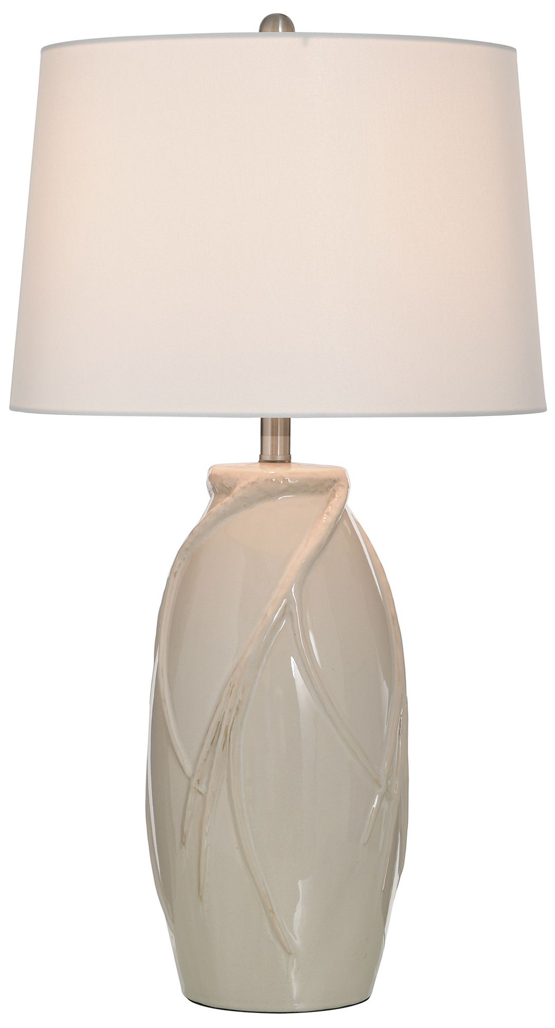 Image 3 Starlite 32" High Starlite Cream Table Lamp with Off-White Shade more views