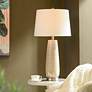 1_Starlite Cream Ceramic and Brushed Nickel Table Lamp