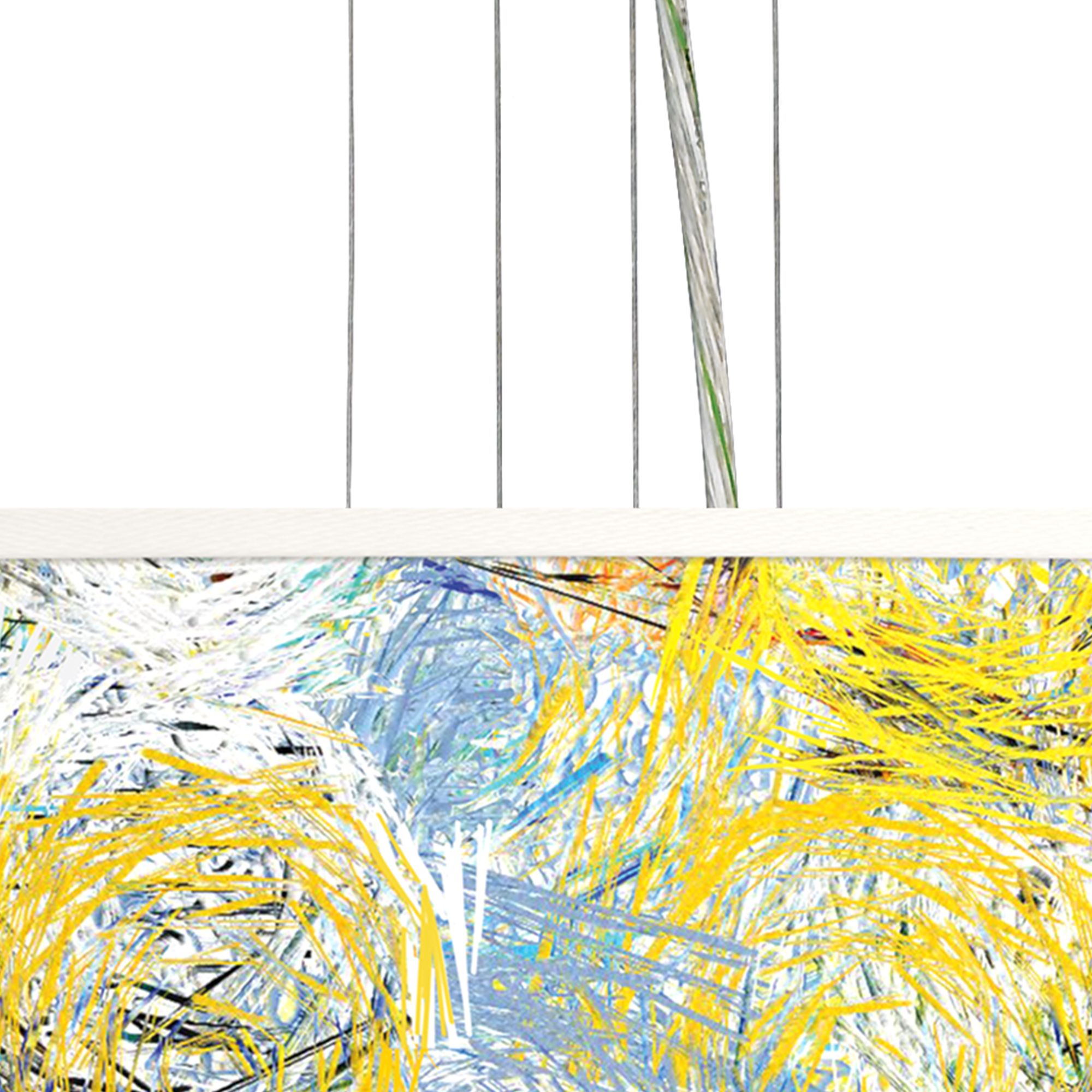 Image 2 Starry Dawn Giclee 24" Wide 4-Light Pendant Chandelier more views