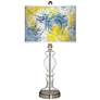 Starry Dawn Giclee Apothecary Clear Glass Table Lamp