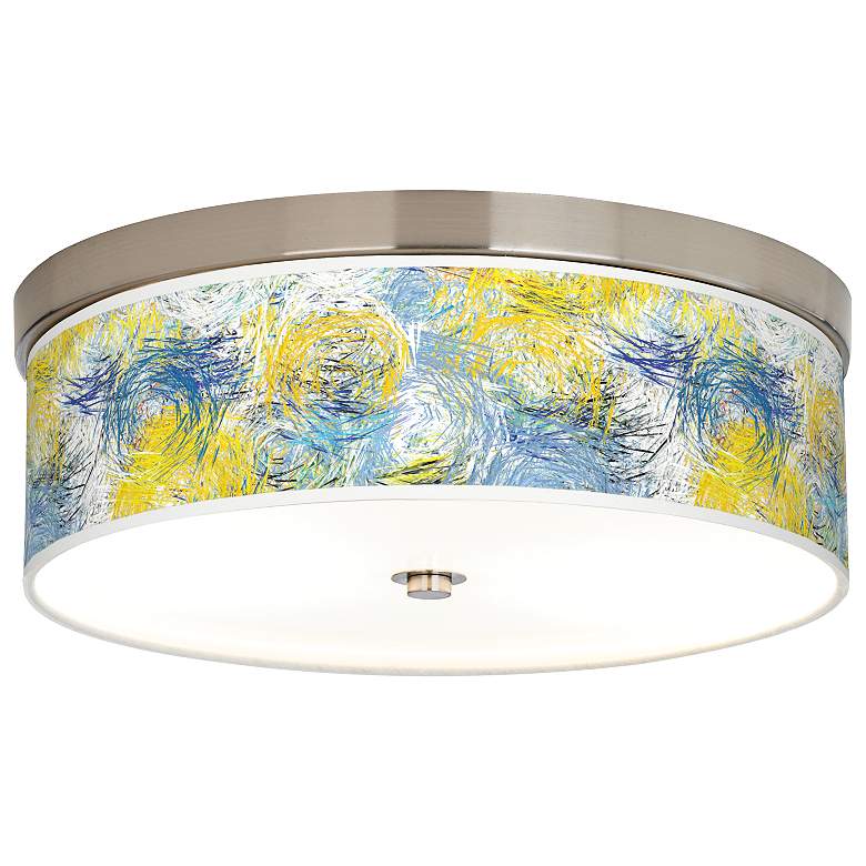 Image 1 Starry Dawn Giclee Energy Efficient Ceiling Light