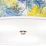 3_Starry Dawn Giclee Nickel 20 1/4" Wide Ceiling Light more views