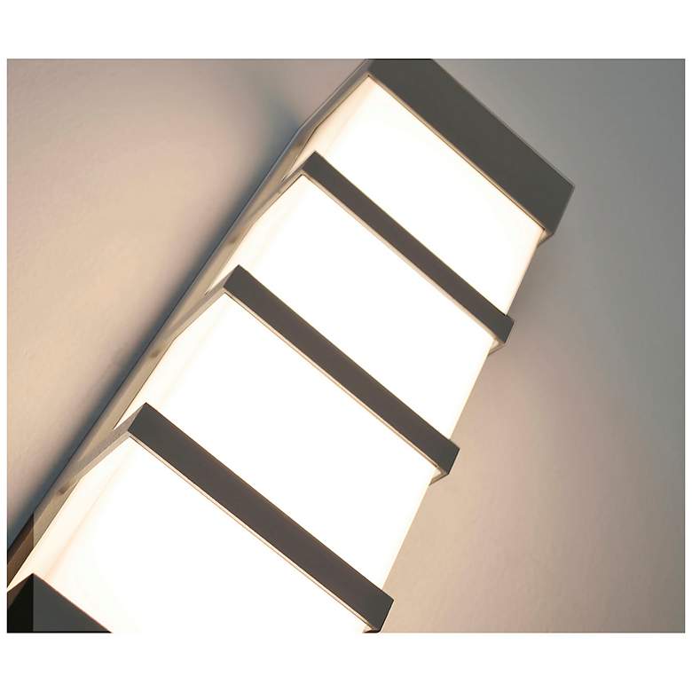 Image 3 State LED Outdoor Sconce - 12" - Textured Bronze more views