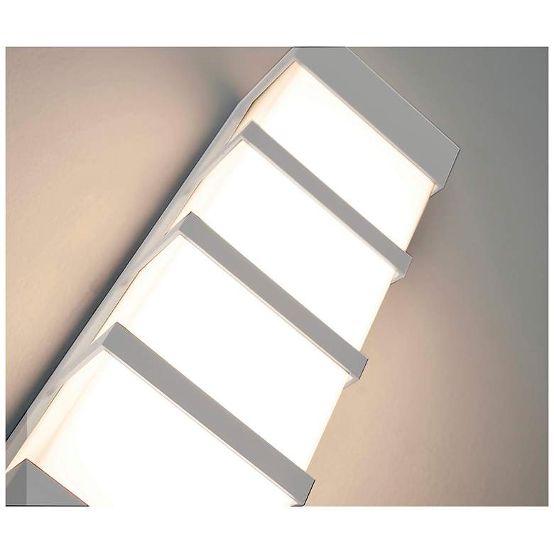 Image 4 State LED Outdoor Sconce - 12" - Textured Grey more views