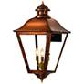 2_State Street 24" Tall Copper Electric Wall Mount Outdoor Lantern Sconce more views