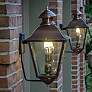 3_State Street 29" Tall Copper Electric Wall Mount Outdoor Lantern Sconce more views