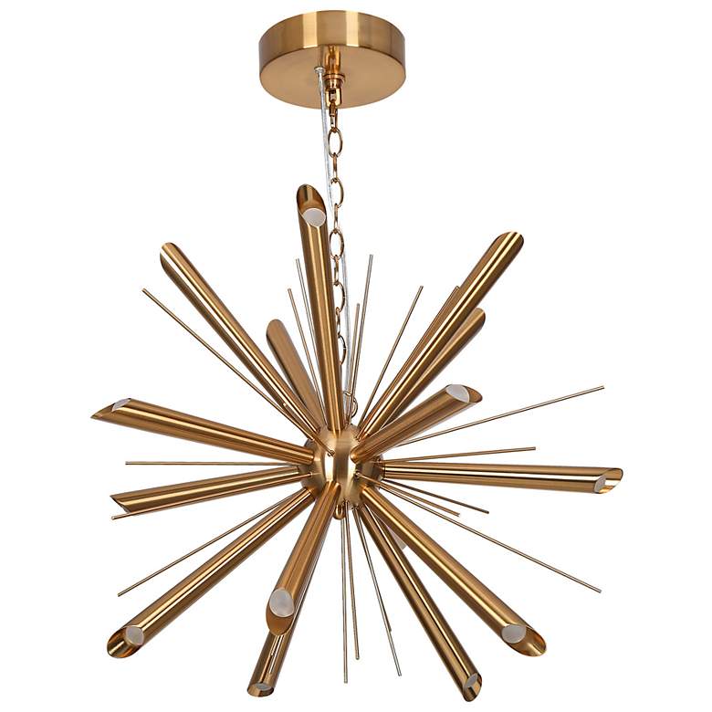 Image 3 Stavani 15-Light Gold Sputnik LED Chandelier more views