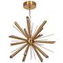 3_Stavani 15-Light Gold Sputnik LED Chandelier more views