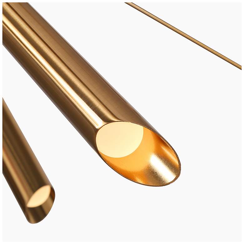 Image 5 Stavani 15-Light Gold Sputnik LED Chandelier more views