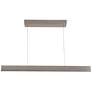 2_Stealth 36" Satin Nickel LED Pendant more views
