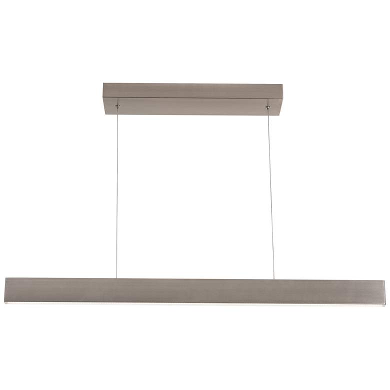 Image 3 Stealth 36" Satin Nickel LED Pendant more views