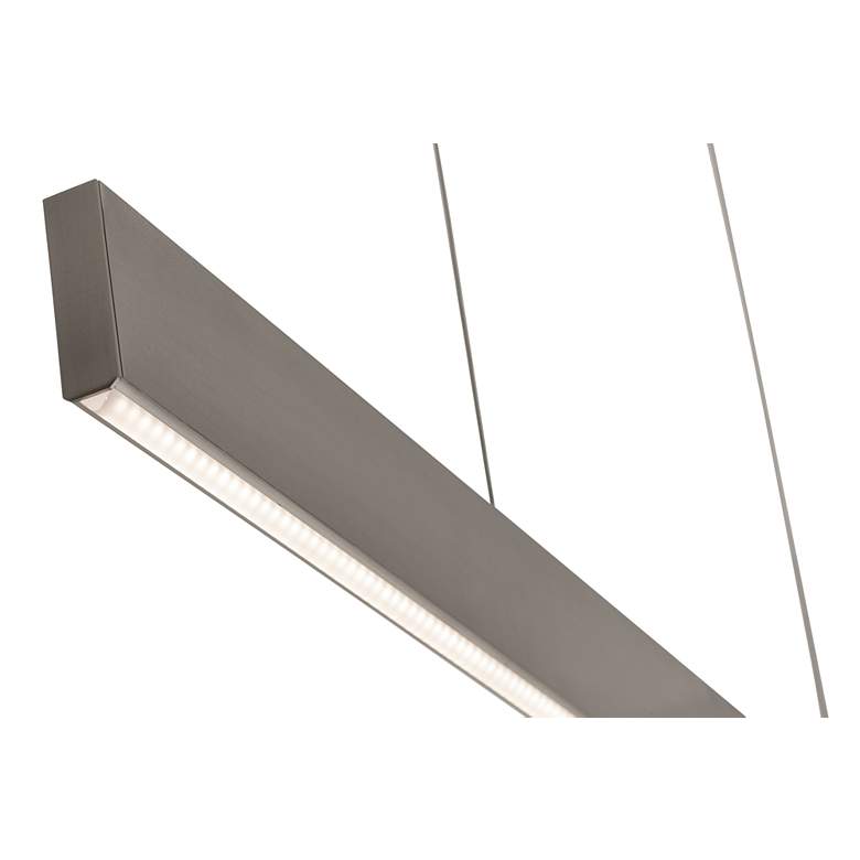 Image 4 Stealth 36" Satin Nickel LED Pendant more views