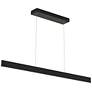3_Stealth 36" Wide Black LED Linear Pendant Light