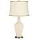 Steamed Milk Anya Table Lamp with President's Braid Trim