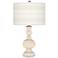 Steamed Milk Bold Stripe Apothecary Table Lamp