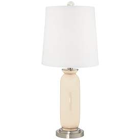 Image4 of Steamed Milk Carrie Table Lamp Set of 2 with Dimmers more views