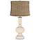 Steamed Milk Charcoal Brown Shade Apothecary Table Lamp