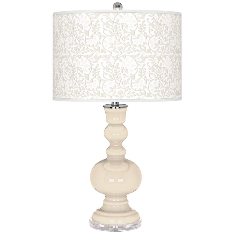 Image 1 Steamed Milk Gardenia Apothecary Table Lamp
